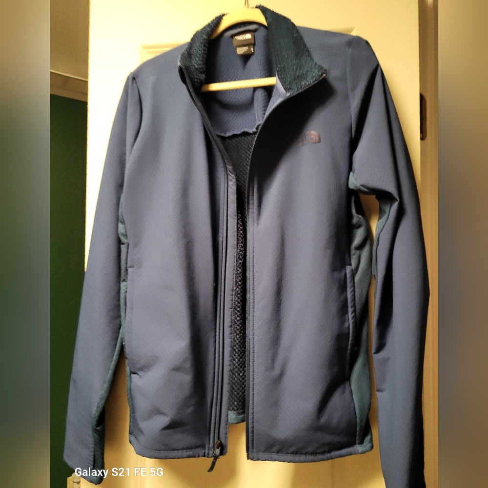 The North Face Navy Full-Zip Jacket
